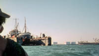 Originally launched in 1945 as the "Empire Seasilver", the Seiyun was a Shelt type coaster built by Shipbuilding Corporation of Tyne in the UK. Nothing in known of her after 1968 and she was removed from the Lloyd's register in 1996 as "existence in doubt"