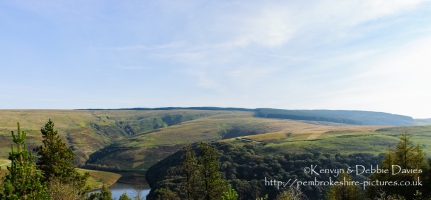 Llyn Brianne is an artificial resevoir which was completed in the early 70s by the Wimpey Construction to regulate the flow in the River Tywi.