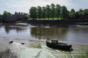 Boat on River Dee, Chester
