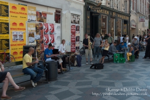 Buskers in Copenhagen