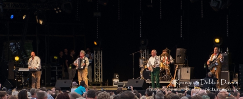 The Wurzels at CarFest 2013