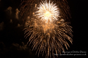 Fireworks at CarFest 2013
