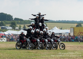 The White Helmets at CarFest 2013
