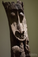Housepost (Iatmul People, Sepik River, Papua New Guinea 1900-1950) at The British Museum, London