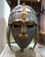 Replica of Sutton Hoo Helmet at The British Museum