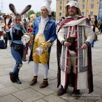 Cosplayers at London Comic Con 2016