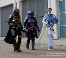 Cosplayers at London Comic Con 2016