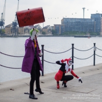 Cosplayers at London Comic Con 2016
