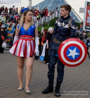 Cosplayers at London Comic Con 2016