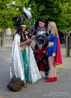 Cosplayers at London Comic Con 2016