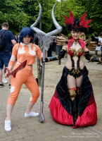 Cosplayers at London Comic Con 2016