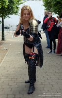 Sweet Pea from Sucker Punch Cosplayer at London Comic Con 2016
