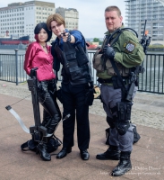 Cosplayers at London Comic Con 2016