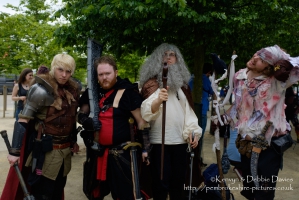 Cosplayers at London Comic Con London