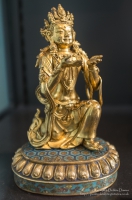 Bodhisattva attendant, 1426-35 at The Victoria and Albert Museum