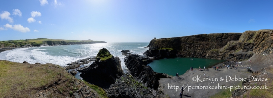 Abereiddy on a Windy Day