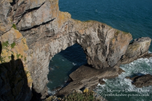 The Green Bridge of Wales, Castlemartin, Pembrokeshire