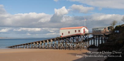 Tenby has had a lifeboat station since 1852, with the RNLI running it since 1854. It currently (as at 2012) has the old station (recently converted to a private residence), built in 1976 and the new  (completed 2005).
