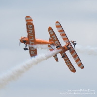 The Breitling Wingwalkers at RAF Cosford, 2015