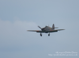 Hawker Hurricane (Mk IIc) PZ865 at The Battle of Britain Memorial Flight, RAF C...
